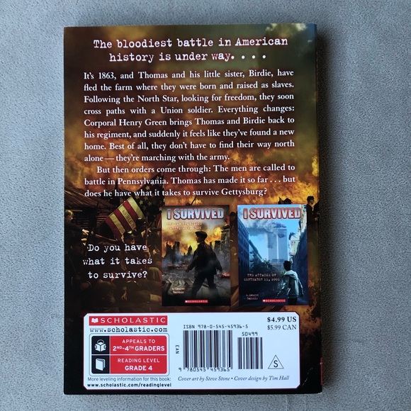 Set of 4 ~ I Survived Novels ~ Lauren Tarshis - Picture 3 of 10